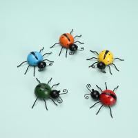 Decoración De Jardín Rustica Y Bonita Con Ladybugs En Metal 3D Arte Para La Pared De Exterior Figura De Ladybugs Para El Jardín - details 18