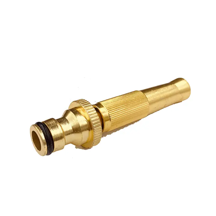 Bico De Rociador De Agua Para Jardín Con Conector Rápido Y Ajustable Alta Presión Herramienta Para Lavado De Vehículos Y Riego De Jardín - 1