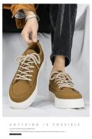 Zapatos De Patinaje Para Hombre Bajo Corte De Lona Zapatillas De Lona Planas Zapatillas De Skate Moda Plataforma Zapatillas De Encaje Para Hombre - details 11