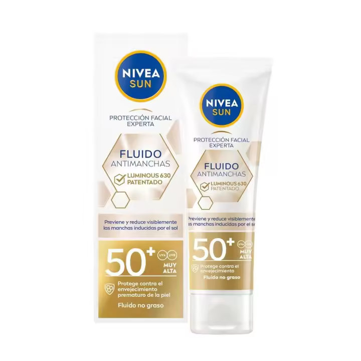 NIVEA SUN Luminous 630 Fluido Solar Antimanchas FP50 - 1