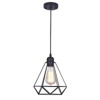 Lámpara De Pared Vintage Industrial Negra LED Retro Para Iluminación De Cocina Y Hogar Instalación Pendente En Metal E27 - details 2