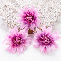 10pcs Girasoles De Seda Artificiales Para Decoración De Boda Navidad Y Fiestas Arreglo De Flores Para Casamiento Bouquet Arco Scrapbook Regalo Wreath - details 4