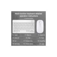 Teclado Bluetooth inalámbrico, teclado inalámbrico con ratón, mini teclado ultrafino, teclado inalámbrico, juego de ratón para iPad, Mac, portátil, tableta, Surface, teléfono, Windows/Android/iOS - details 7