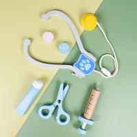 Juego De Película De Médico En Madera Para Niños Juguetes Educativos De Aprendizaje Temprano Y Sensoriales Kit De Médico Con Maletín - details 2