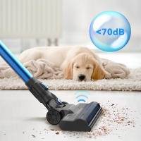 Aspiradora Sin Cable YISORA N300, Succión Potente de 20kPa, Recipiente de Polvo de 0.8L, Batería de 2200mAh, Hasta 40 minutos de Autonomía, 2 Modos de Limpieza, menor que 70dB, Ultra Ligera, Azul - details 6