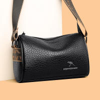 Bolso De Hombro Para Mujer De Cuero Suave De Alta Calidad Con Patrón De Piedra Lujo 2023 Bolso Cruzado De Moda Con Bolsillo Para Teléfono Móvil Y Cierre De Cremallera - details 3