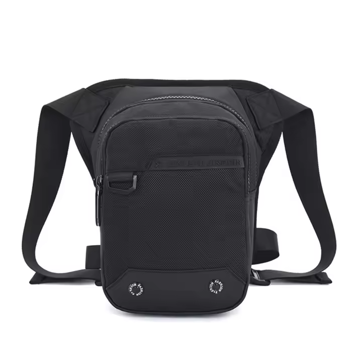 Bolsa De Pierna Para Motocicleta De Tela Oxford Impermeable Para Hombres Y Mujeres Bolsa De Cintura Para Ciclismo Al Aire Libre - 1
