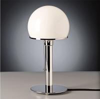 Bauhaus lámpara de Mesa de Cristal simple para la iluminación - details 2