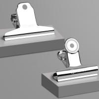 Clip De Acero Inoxidable Extra Grande Para Documentos Y Facturas Clip Fuerte Para Oficina Y Tablero De Dibujo Clip De Data Dovetail Clip - details 1