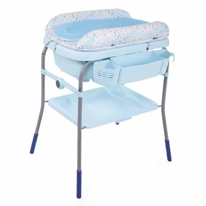 Chicco Bañera Para Bebé Cuddle & Bubble con Cubeta Extraíble y Accesorios Incluidos - 1