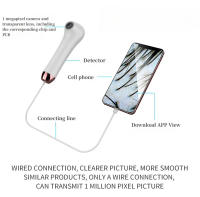 Detector De Cabello Y Piel HD 2025 Analizador Profesional De Vello Corporal Y Capilar Magnificador De Análisis No Recargable Para Pruebas De Piel Y Facial - details 8
