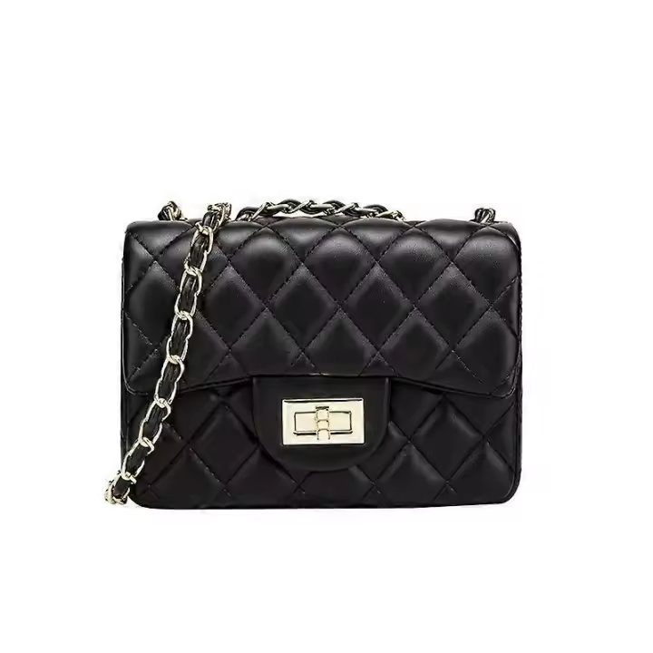 Bolsos de Mujer Bolso de Hombre Pequeño con Cadena de Oro - 1