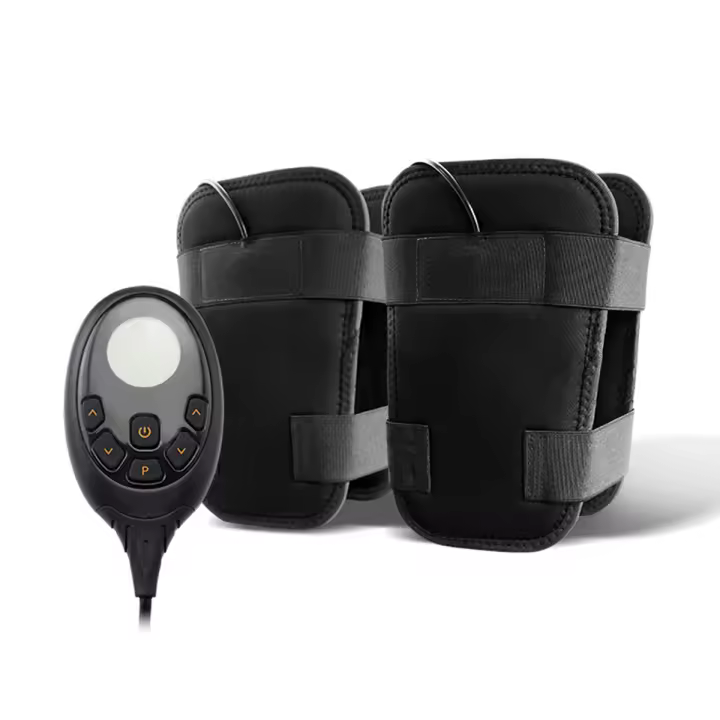 Estimulador muscular eléctrico EMS, masajeador de Fitness TENS anticelulitis, cinturones para piernas, entrenador adelgazante para muslos, mejora - 1