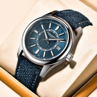 Reloj Mecánico Automático PAGANI DESIGN Para Hombre 40mm Cristal De Zafiro Acero Inoxidable Resistente Al Agua 10Bar Calendario Completo Fashion & Casual - details 0