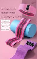 3Pcs Bandas De Resistencia De Tela Para Glúteos Y Piernas Ejercicio De Squat Y Estiramiento Adecuado Para Gimnasio Y Yoga Equipamiento De Fitness - details 3