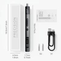 Conjunto De Destornillador Eléctrico De Precisión 4 En 1 Con 2 Bits Magnéticos Y Luz LED Herramientas Profesionales Para Reparación De iPhone Cámara Reloj - details 0