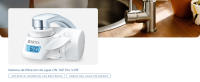 BRITA Filtro de Agua On Tap V-MF | Pack 1 o 2 Unidades | Compatible con Sistema BRITA On Tap V-MF | Filtra hasta 600L | Elimina el 99,99 % de bacterias, cloro y microplásticos | Conserva minerales | Fácil de instalar | Sin BPA | Tecnología de microfiltr - details 1