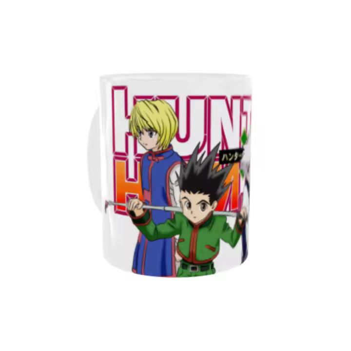 Taza Cerámica Hunter X Hunter Desayuno Anime Manga Ideal para Regalo - 1
