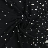 Vestido Bodycon Elegante Para Fiesta Cumpleaños Con Rhinestones Y Diamantes Mujer V-Neck Manga Larga Club Noche Navidad Polyester Spandex - details 9