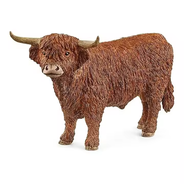 Schleich Toro Highland FARM WORLD - figura 13919 SCHLEICH - 1