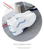 Zapatos Casuales Para Mujer Primavera/Otoño Comodidad Transpirabilidad Malla Zapatillas Planas Blancas Suela De Goma Talla Verdadera - details 3