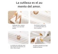 2 piezas de Mantas para bebés de 35,4*27,5 pulgadas, envoltura Gruesa para Bebés, Diseño de múltiples patrones, Perfectas para mantas Cálidas para bebés para uso en interiores y Exteriores Estaciones Frías - details 3