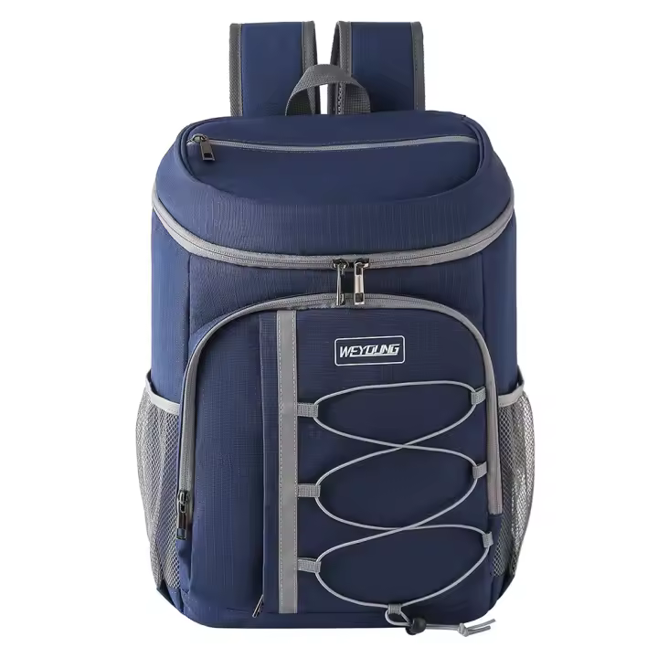 Mochila térmica, bolsa térmica suave con aislamiento, nevera para camping, nevera para playa, mochila para hielera, mochila ligera para viaje y almuerzo. - 1