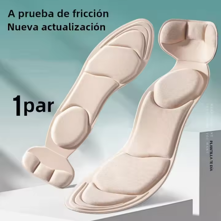 Almohadillas De Memoria Para Zapatos De Tacón Alto Para Mujer Antideslizantes Cortables Comodidad Transpirables Protección Del Talón Masajeadoras - 1