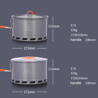 Bulin 2L Sartén De Camping Ultraligera De Aleación De Aluminio Para Exteriores Utensilios De Cocina Para Picnic - details 2