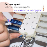 Set De 11 Pcs Herramientas De Arte De Uñas Con Varita Mágica Para Ojos De Gato Y Magnetismo Potente Para Pintura De Uñas Con Gel Decoración De Manicura - details 4