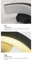 Lámpara De Pared LED Impermeable IP66 Para Exterior 10W Iluminación De Jardín Y Balcones Decoración Luz De Exterior AC110V 220V - details 7