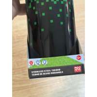 Termo de acero térmico Minecraft 495ml con vaso - details 6