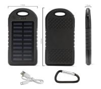 Banco de Energía Solar Multifunctional de Doble Función de Carga with Antorcha de 4 Modos y Luz UV Cargador Portátil para Smartphone - details 2