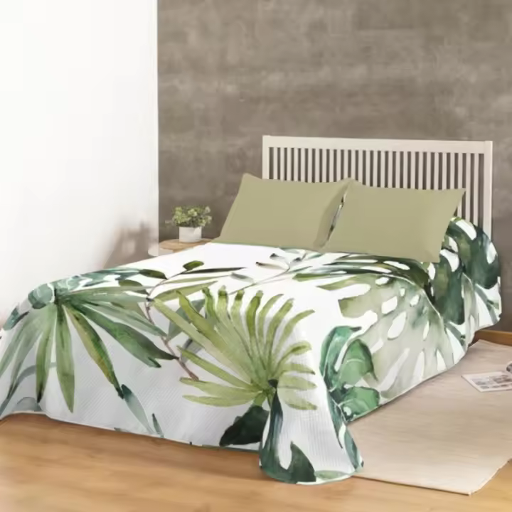 Karamelo Home - Colcha Bouti Modelo ONARA de Primavera Verano - 1