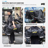 Bolsa De Asiento Para Motocicleta Impermeable De Viaje 20L 50L 70L 100L 40L 66L Equipaje Seco De PVC Para Exterior - details 23