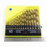 Juego De 19 Piezas De Bitas De Giro Templadas En Titanio Para Metal Y Madera HSS Métricas 1-10mm Para Toda Uso En Carpintería Y Metalurgia - details 1