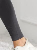 Leggings De Yoga Sin Costuras Cintura Alta Para Mujer Deporte De Encaje Fitness Ropa De Gimnasio Para Otoño E Invierno - details 16