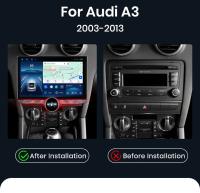 Junsun 11.5" QLED 2K Radio Android 13 CarPlay Auto para Audi A3 8P 2003 2004 2005 2006 2007 2008 2009 2010 2011 2012 2013 sistema multimedia inteligente con CarPlay - details 6