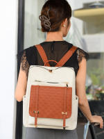 Mochila de verano para mujer, nueva mochila de moda para damas, mochila de viaje de ocio de gran capacidad, mochila escolar de superficie suave para estudiantes a la moda - details 13