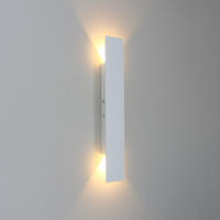 Lámpara De Pared LED 18W Impermeable En Negro O Blanco Para Jardín Patio Aisle Interior Habitación Dormitorio Moderna - details 7