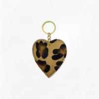 LLAVERO  CORAZÓN para mujer, Llavero con estampado de leopardo y cebra,Diseño Dulce &chic,accesorio para bolsos, ideal para regalar, - details 5