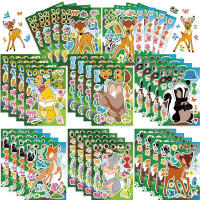 Pegatinas De Puzzle Disney Bambi 8/16 Hojas DIY Para Teléfono Portátil Equipaje Patineta Decoración Graffiti Divertido Regalo Para Niños - details 0
