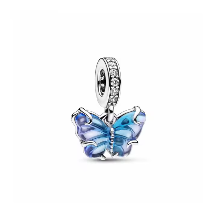 Charm Colgante de Cristal de Murano Mariposa Pandora - 792698C01 - 1