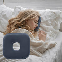 Almohada Para Dormir De Lado Con Agujero Para El Oído Almohada Protectora Para El Oído Ideal Para CNH Y Alivio De La Dolor De Oído Inflamación Filling De Memoria Espuma Poliéster 100% - details 1