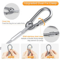 Cable De Atadura Para Perros 4.6m/9m/15m Línea De Paseo Para Jardín Con Clip De Alta Calidad Para Perros Menores De 250 Lbs - details 9