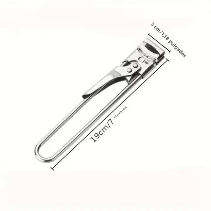 Ajustable Multifunción Abrebotellas De Acero Inoxidable Desabrochador De Tapas Para Latas Y Botellas Herramienta De Cocina - 1