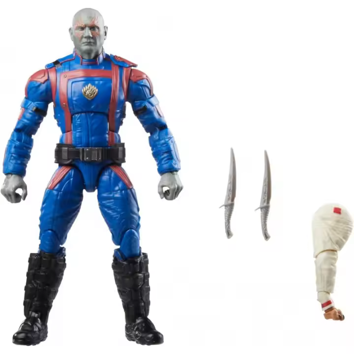 Figura Drax Guardianes De La Galaxia Vol. 3 Marvel Articulada 15 cms - 1