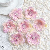10/20Pcs Cabezas De Flores Rosa Artificiales Para Regalos De Día De La Madre Decoración De Boda Y Hogar Falsas Flores Para DIY - details 4