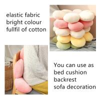 Cojín De Peluche De 35CM Con Flores Coloridas Juguete De Plantas Para Niñas Decoración De Hogar Regalo Para Bebés Estilo Rose/Serie De Flores - details 2