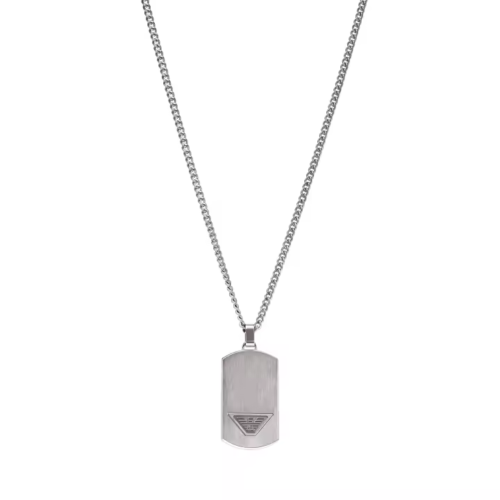 Emporio Armani STAINLESS STEEL，SILVER，DOG TAG EGS3125040 - 1